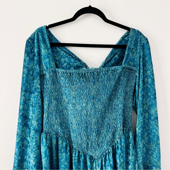 NWOT Free People Bali Tightrope Romper - Blue Size Large - Picture 2 of 10